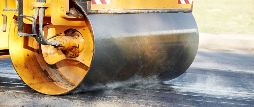 Каток для укладки асфальта